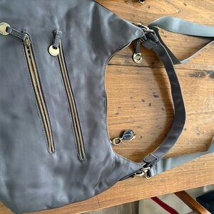 Travelon Charcoal Messenger Bag